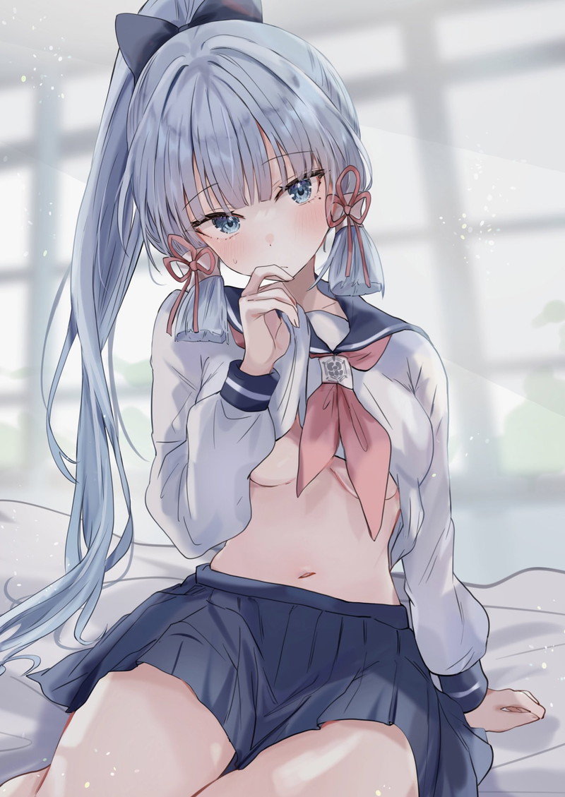 スケベな制服JK、JCたちのエロ画像まとめ Part１２４