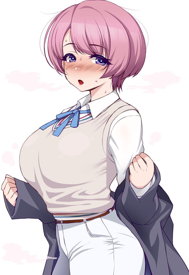 スケベな制服JK、JCたちのエロ画像まとめ Part１２４