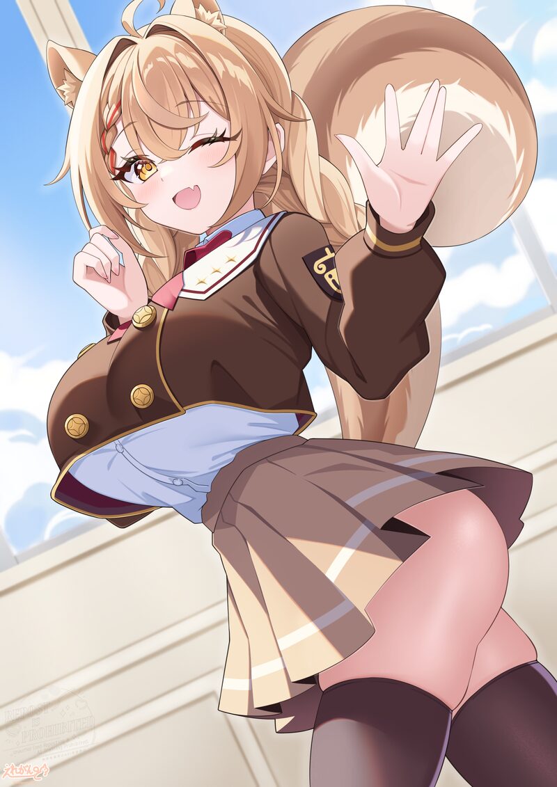 スケベな制服JK、JCたちのエロ画像まとめ Part１２４