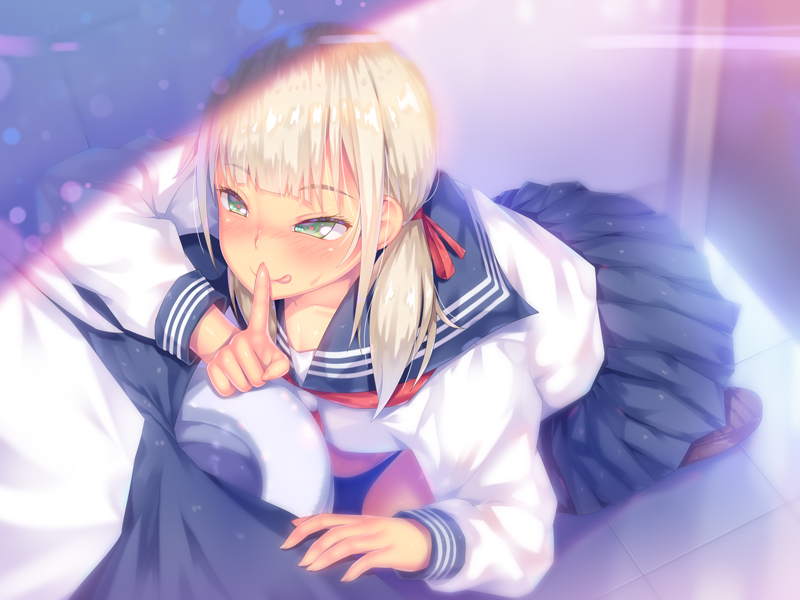 スケベな制服JK、JCたちのエロ画像まとめ Part１２４