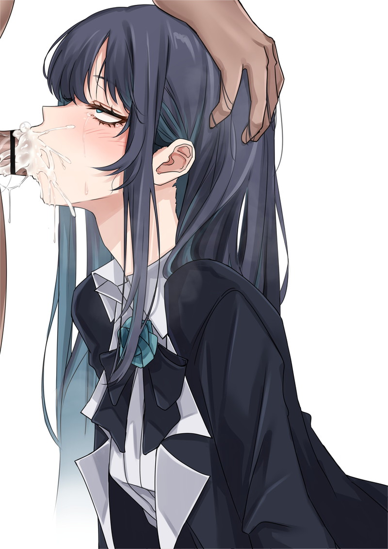 【二次】お口に精液を出してる口内射精のエロ画像 Part２１