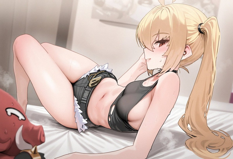 【二次】太ももがエッチな女の子のエロ画像 Part５０