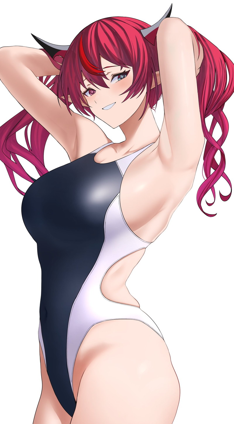 【二次】横乳、はみ出しおっぱいコスのエロ画像 Part９