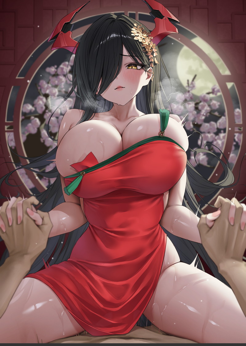 【二次】汗ばんだ肌や身体がエロい女の子の画像 Part３７