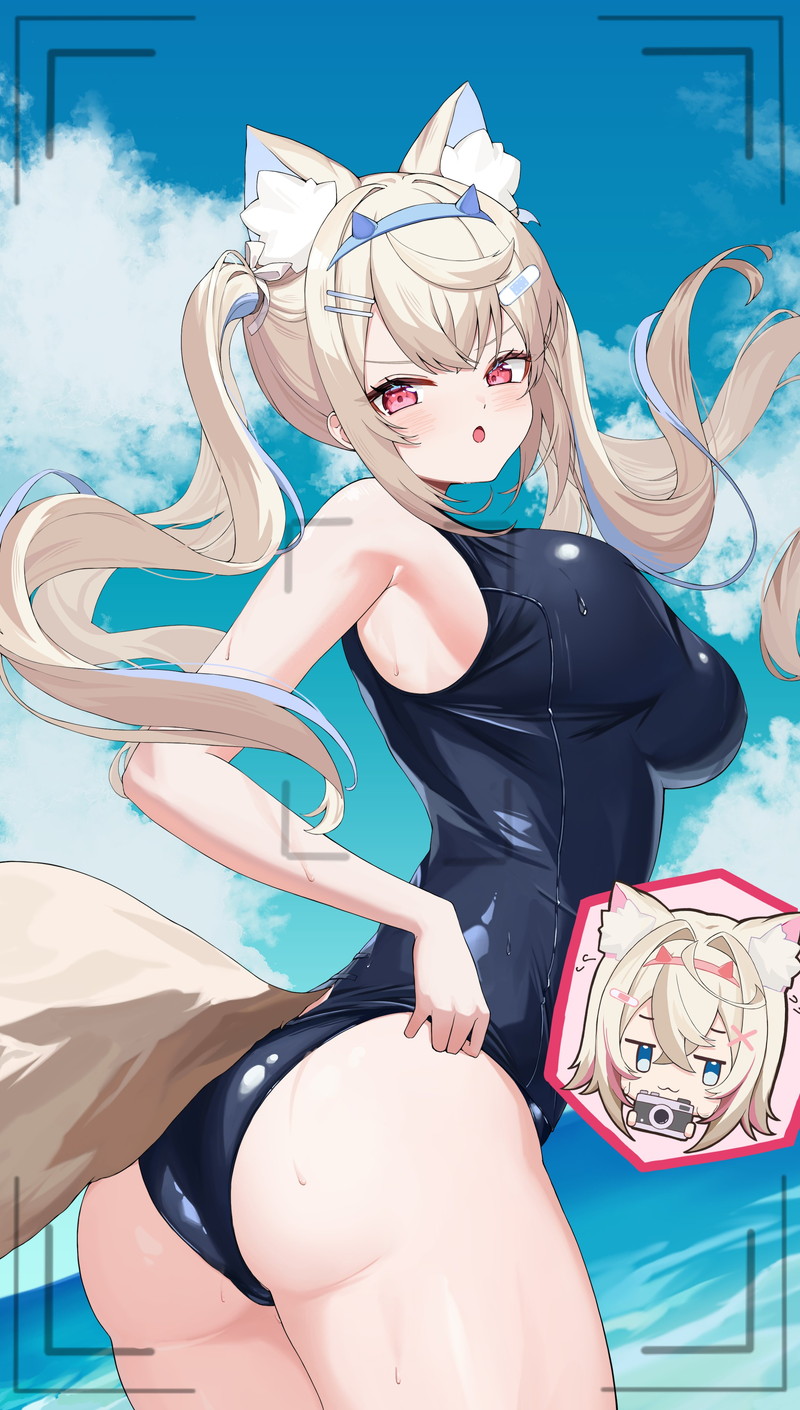 【二次】猫耳、狐耳などが生えたケモミミっ娘たちのエロ画像 Part１４０