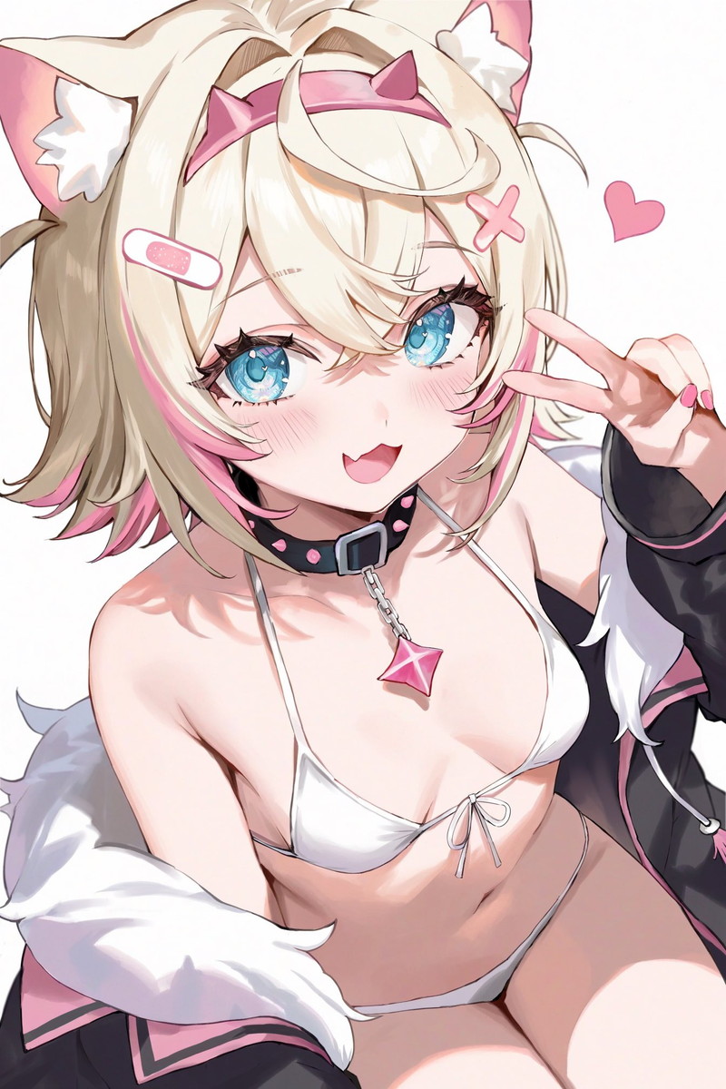 【二次】猫耳、狐耳などが生えたケモミミっ娘たちのエロ画像 Part１４１