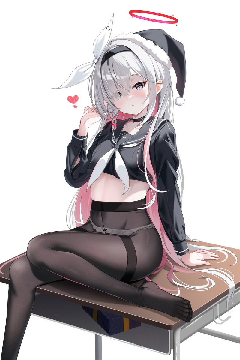 【二次】白髪、銀髪の女の子のエロ画像 Part８８