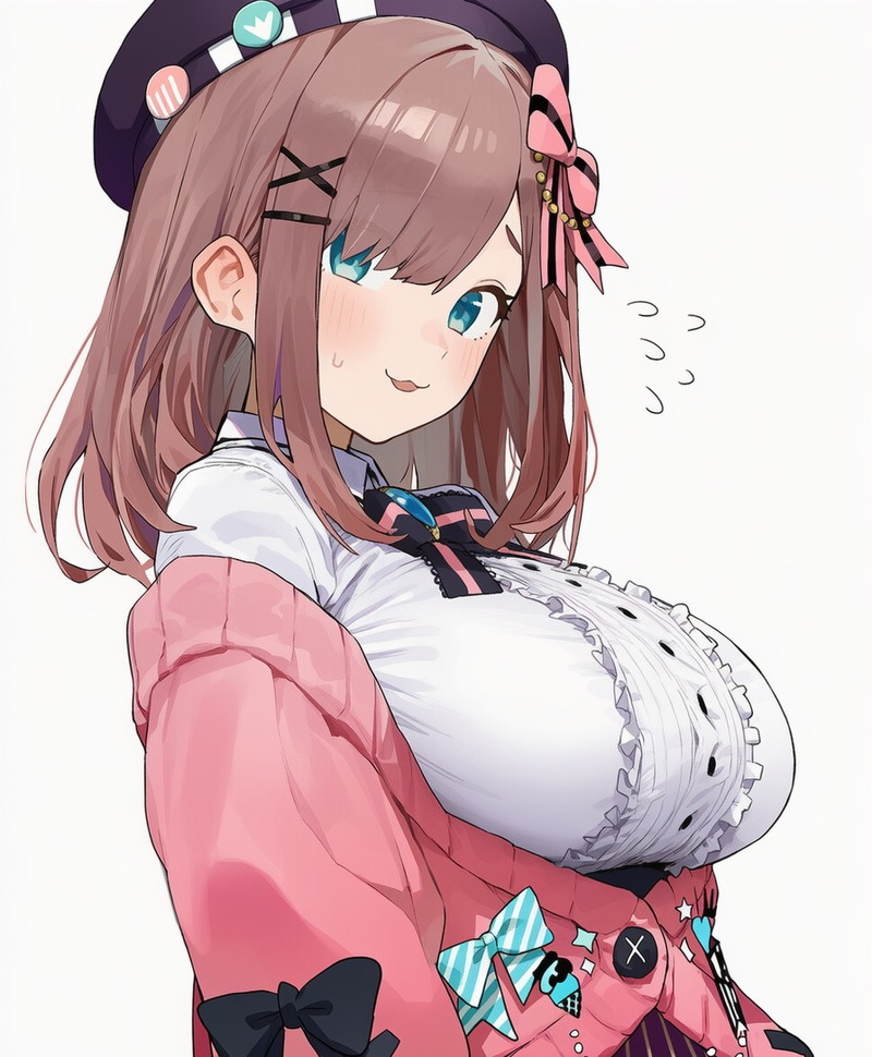 【二次】衣服に包まれた着衣おっぱいに興奮するエロ画像 Part３４