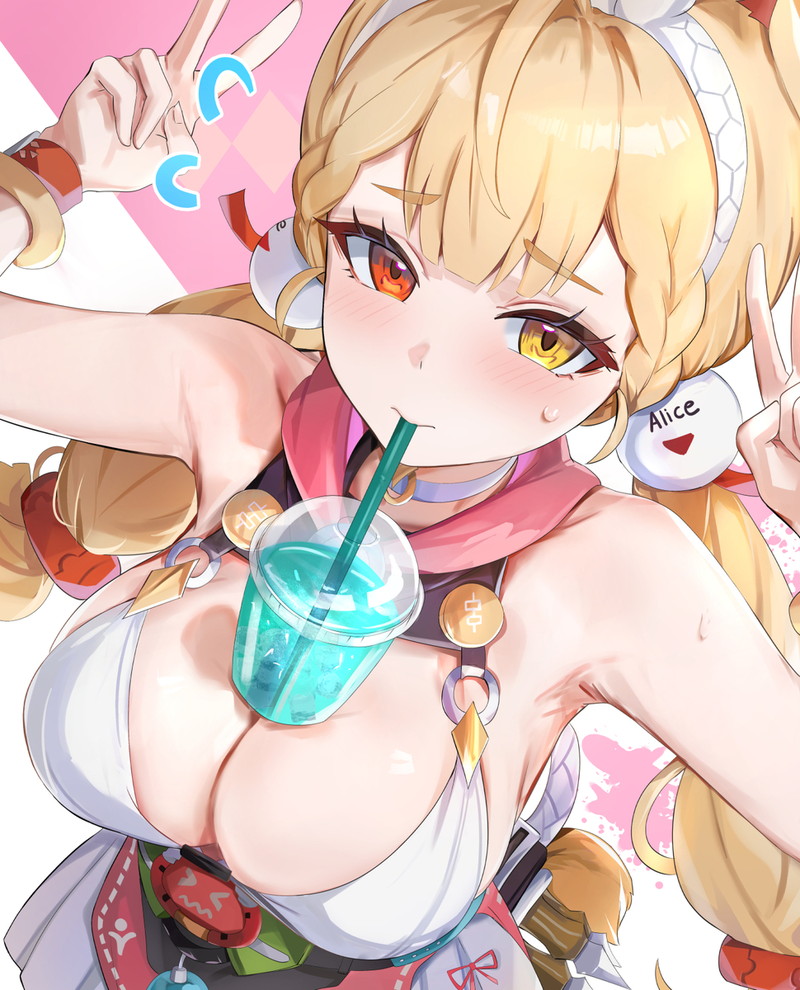 【二次】赤面、恥じらいエロ画像 Part１８４【まとめ】