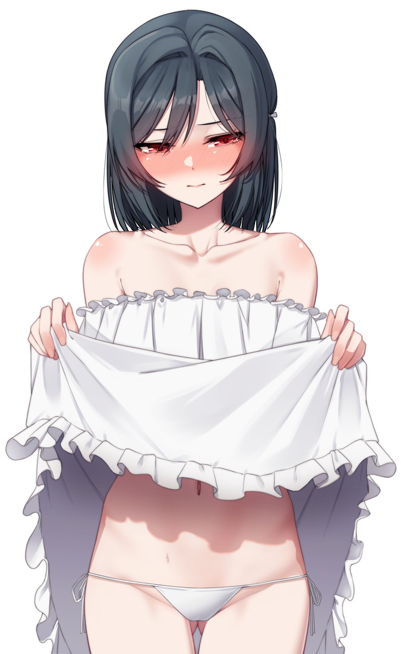 【二次】赤面、恥じらいエロ画像 Part１８４【まとめ】