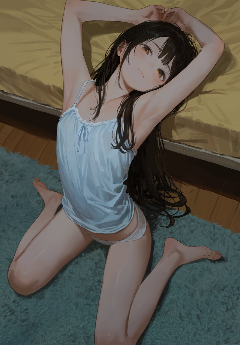 【二次】黒髪の女の子のエロ画像まとめ Part１４０