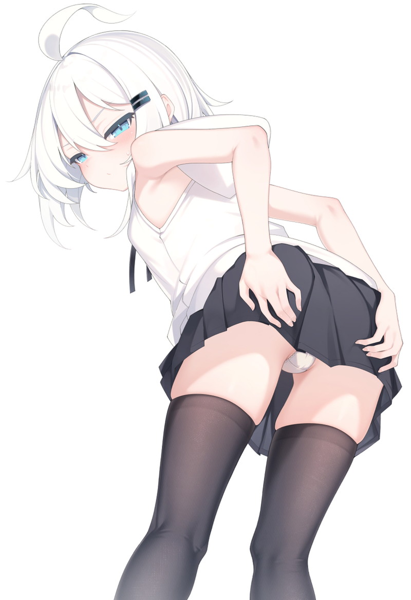 【二次】ローアングル、下から見上げているエロ画像 Part９３