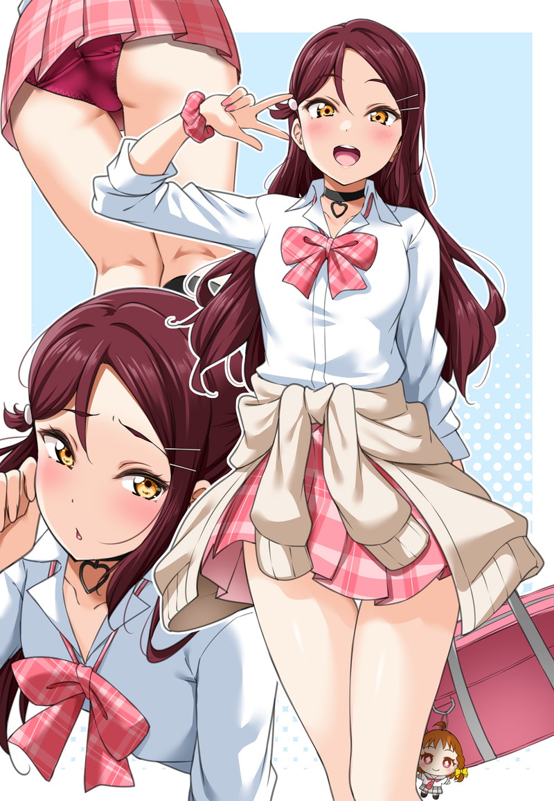 【二次】ローアングル、下から見上げているエロ画像 Part９３