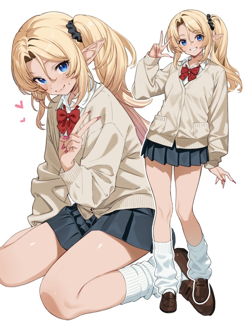 エルフ耳が生えた女の子たちのエロ画像 Part３３