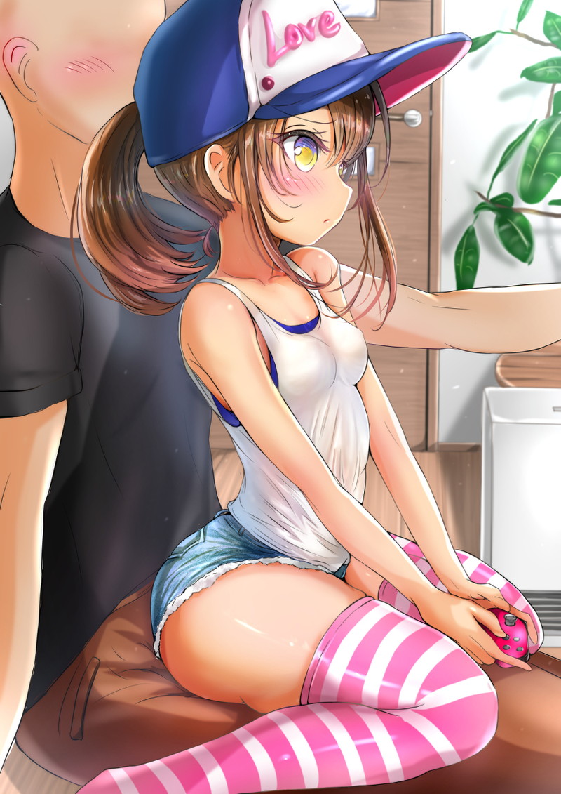 【二次】ショートパンツを履いた女の子のエロ画像 Part２１