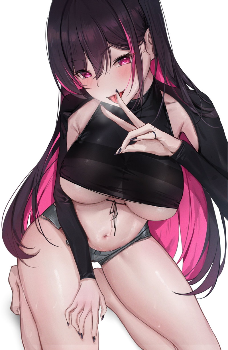 【二次】ショートパンツを履いた女の子のエロ画像 Part２１