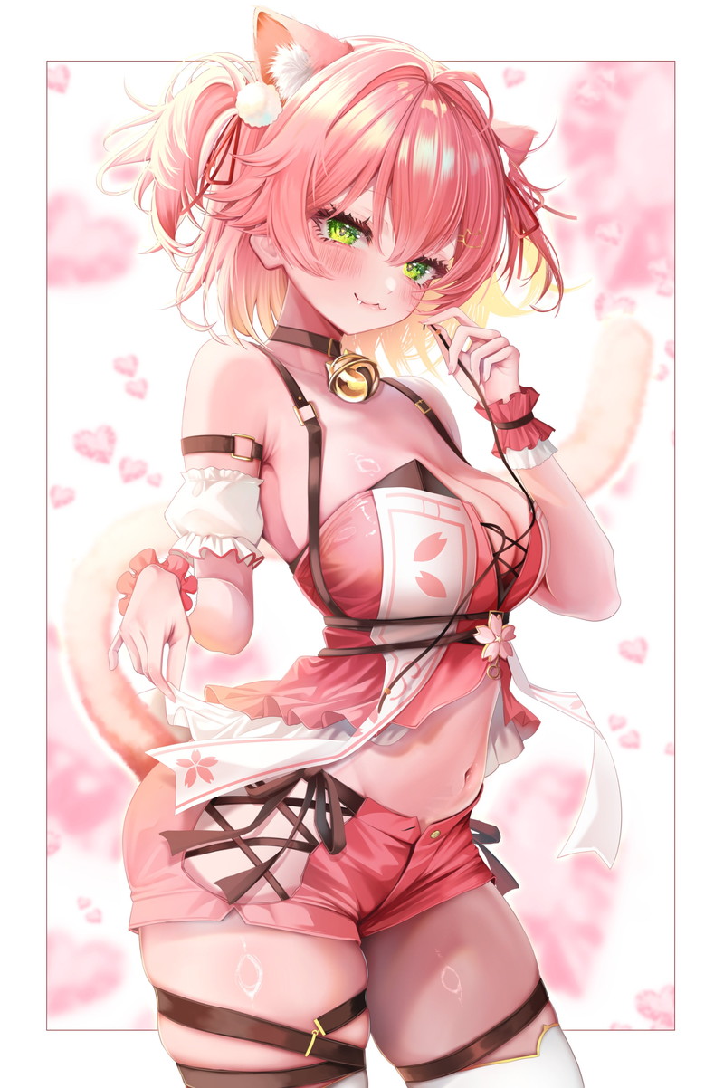 【二次】ショートパンツを履いた女の子のエロ画像 Part２１
