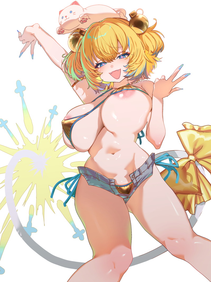 【二次】ショートパンツを履いた女の子のエロ画像 Part２１