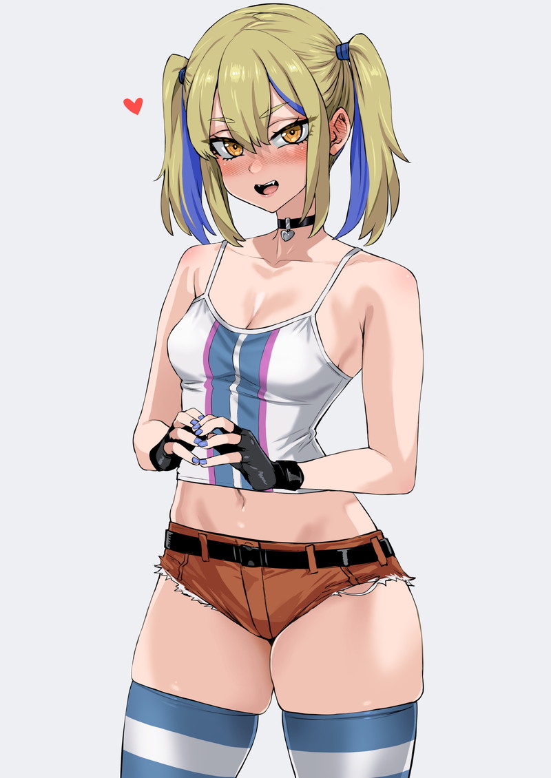 【二次】ショートパンツを履いた女の子のエロ画像 Part２１