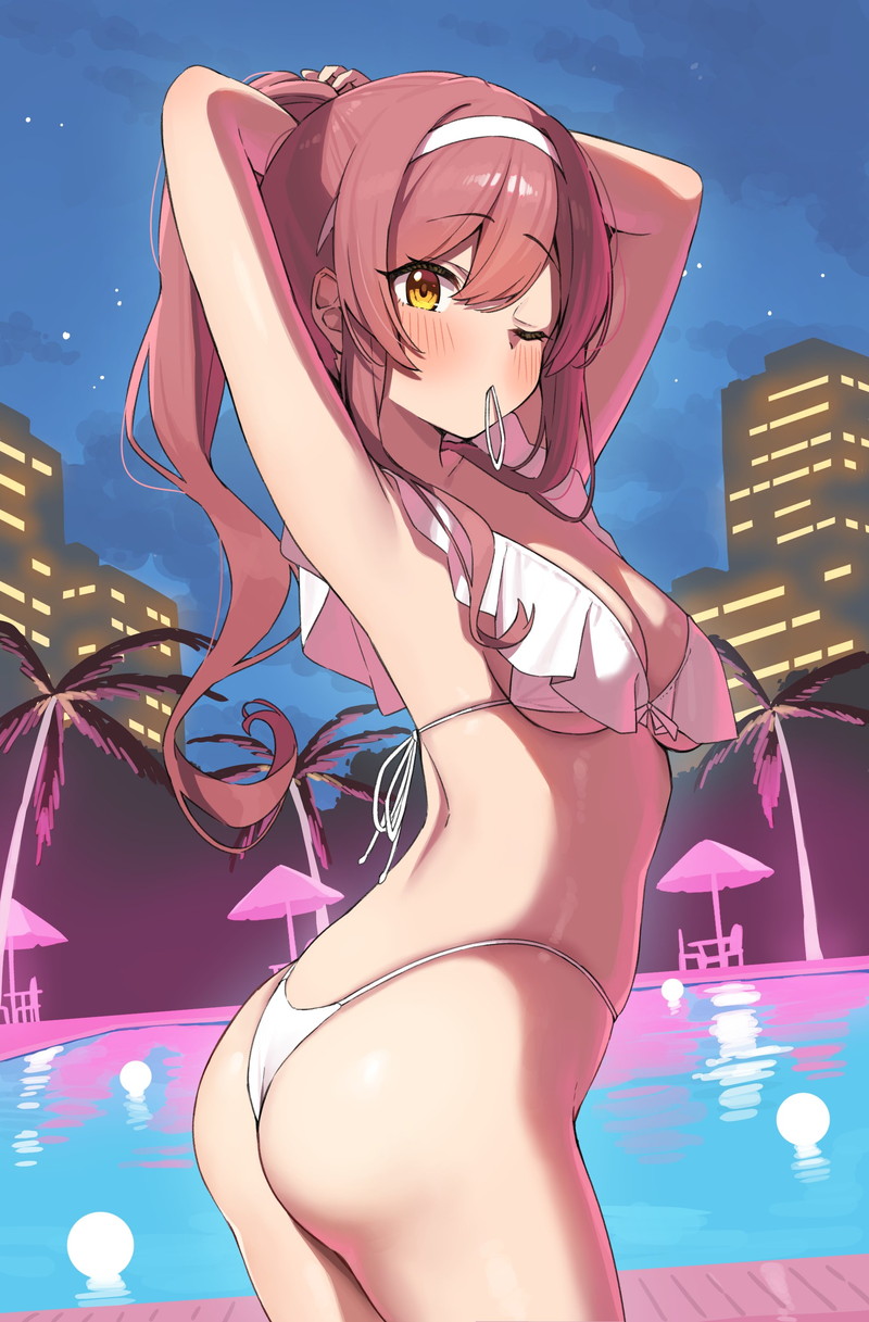 【二次】ポニーテール、サイドテールの女の子のエロ画像 Part７１
