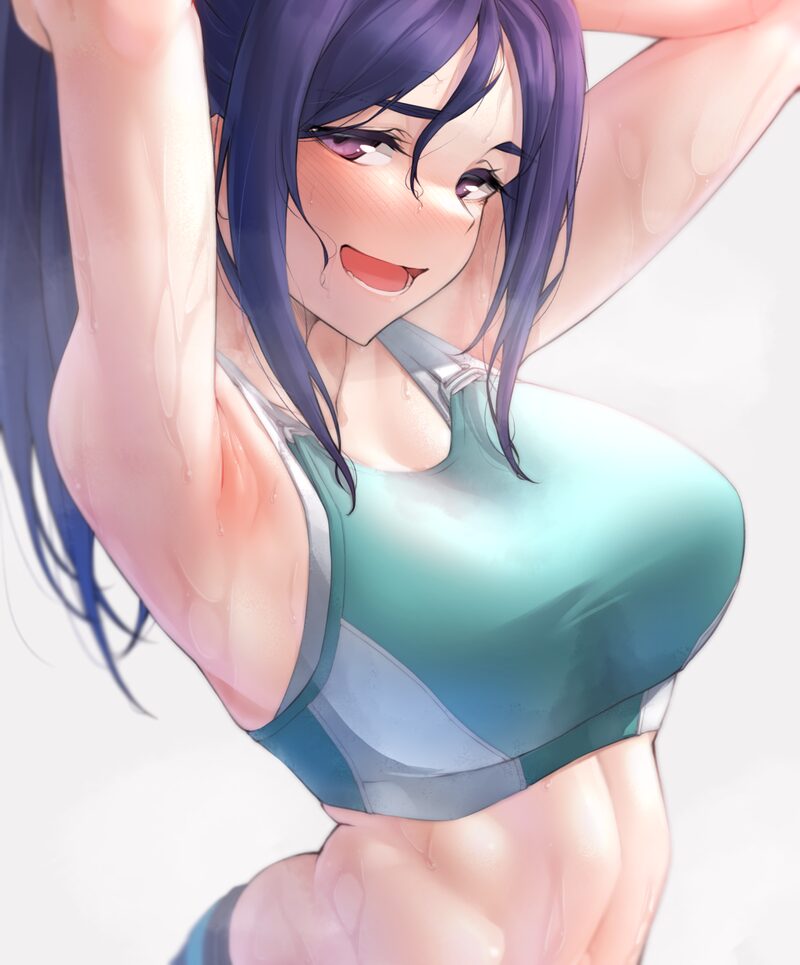 【二次】ポニーテール、サイドテールの女の子のエロ画像 Part７１
