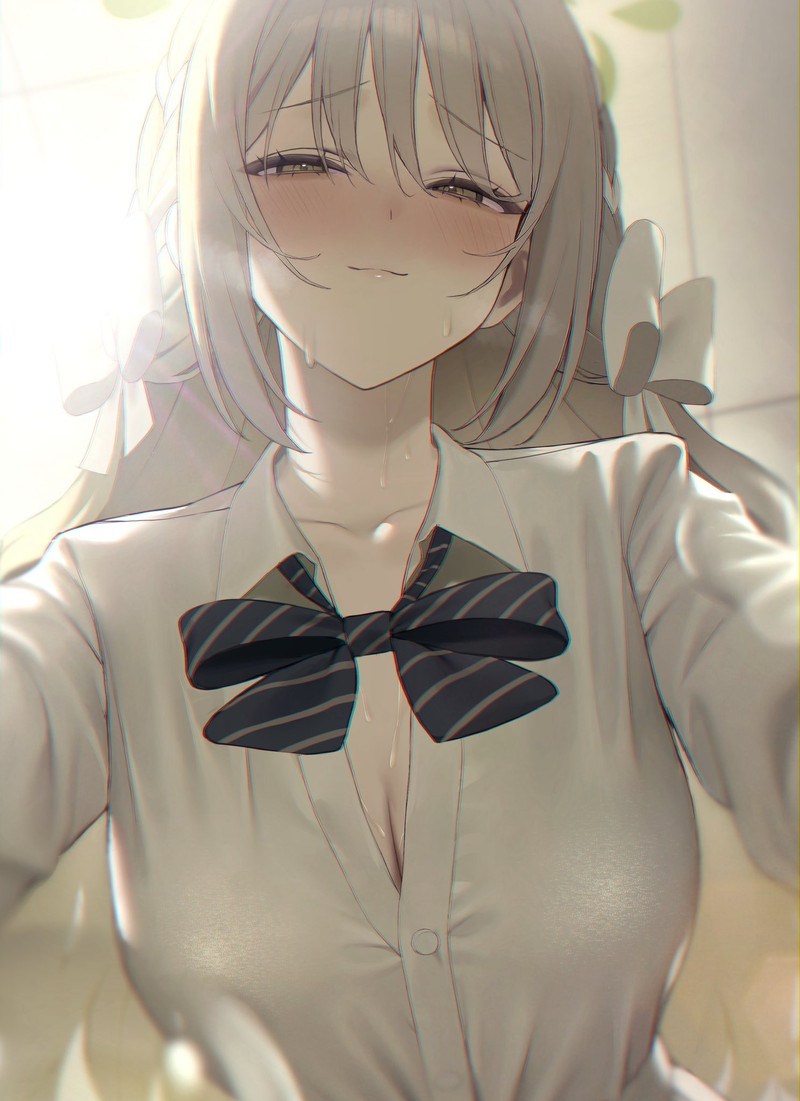 【二次】ローアングル、下から見上げているエロ画像 Part９６