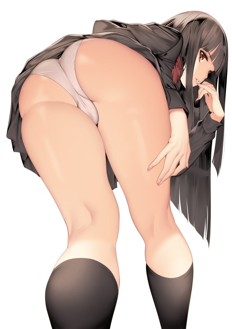 【二次】ローアングル、下から見上げているエロ画像 Part９６