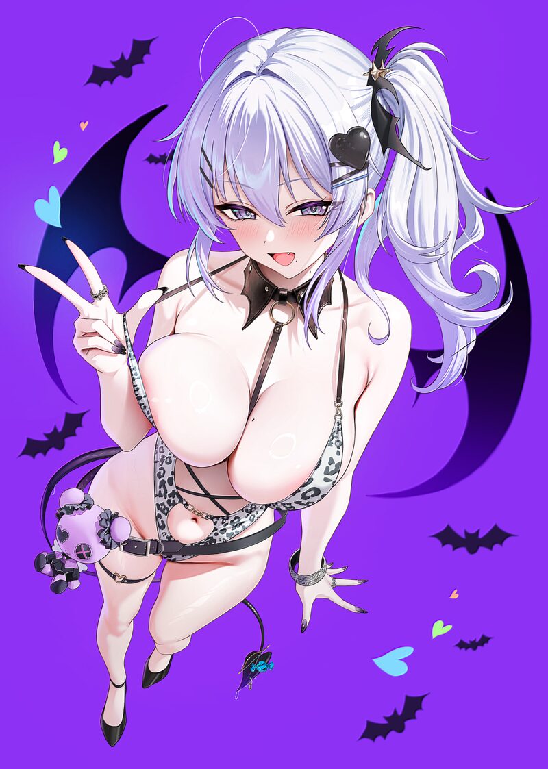【二次】巨乳、おっぱいが大きい女の子のエロ画像 Part４０