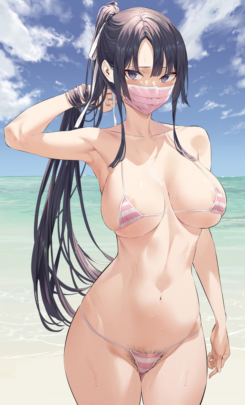 【二次】綺麗な肌がエッチな美肌女子のエロ画像 Part６