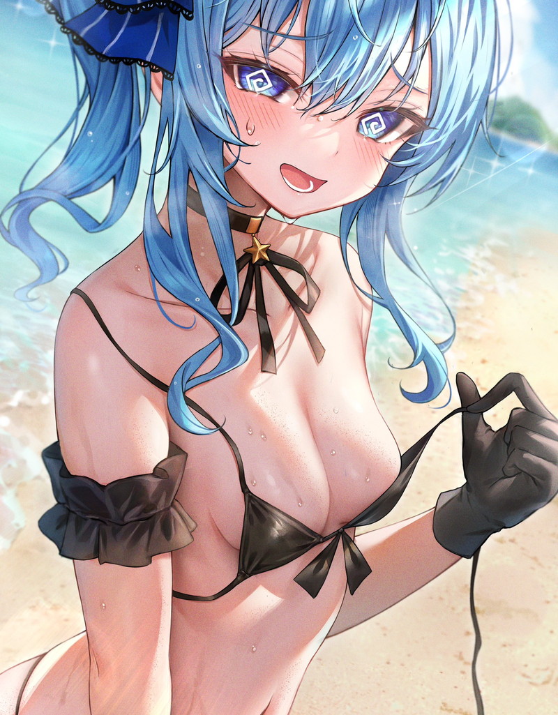 【二次】綺麗な肌がエッチな美肌女子のエロ画像 Part６
