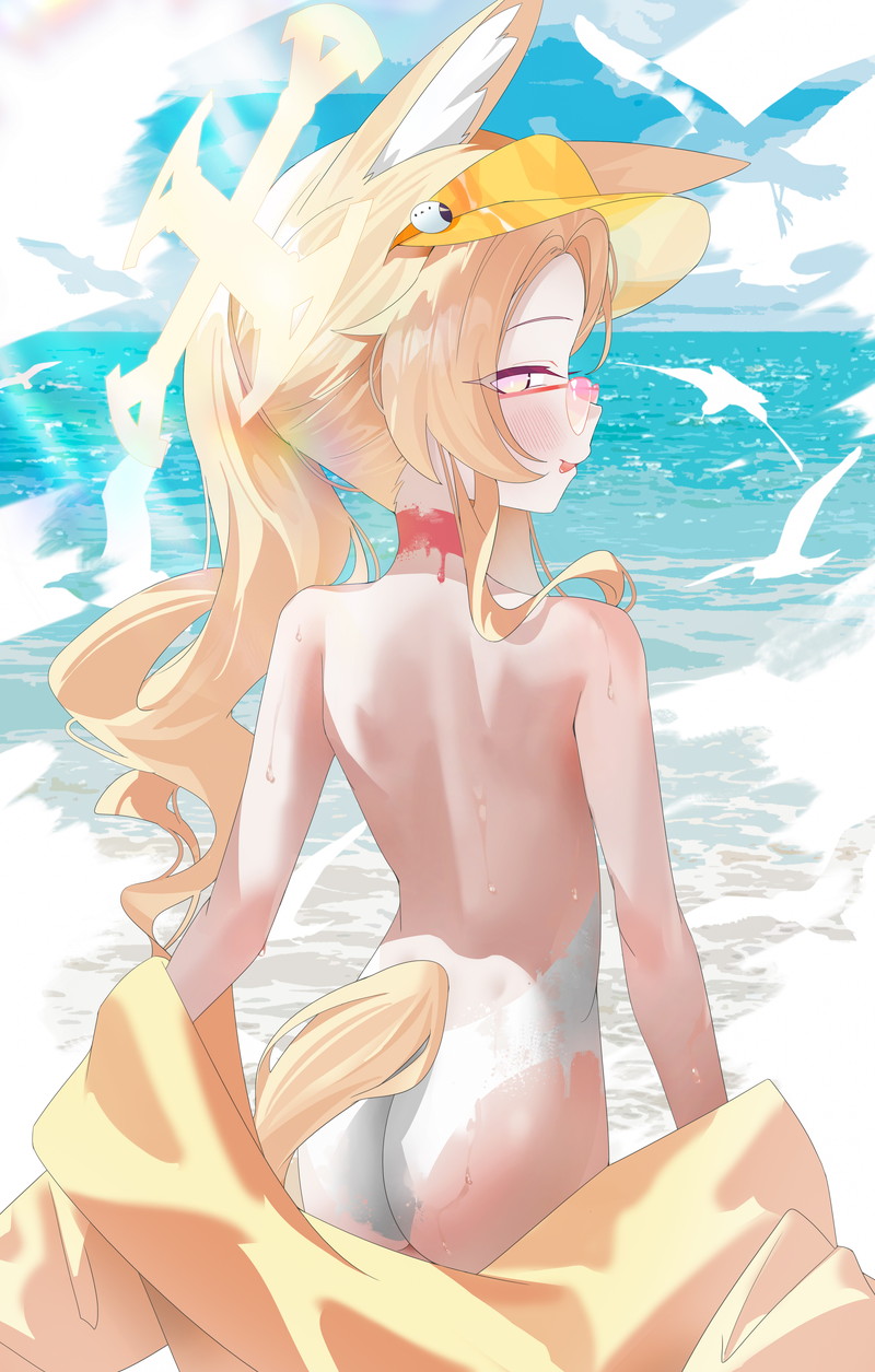 綺麗な背中が興奮する二次エロ画像まとめ Part８